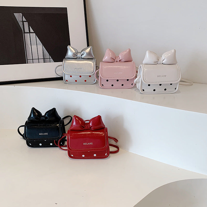 Fashion Children Bow Mini Crossbody Bag