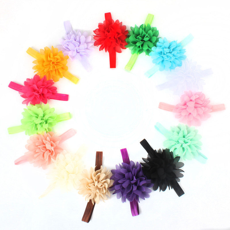 Kids Unisex Cute Flower Hair Band