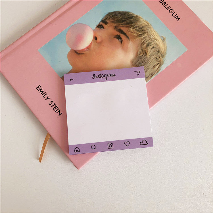 Trendy Candy Framed Sticky Notes