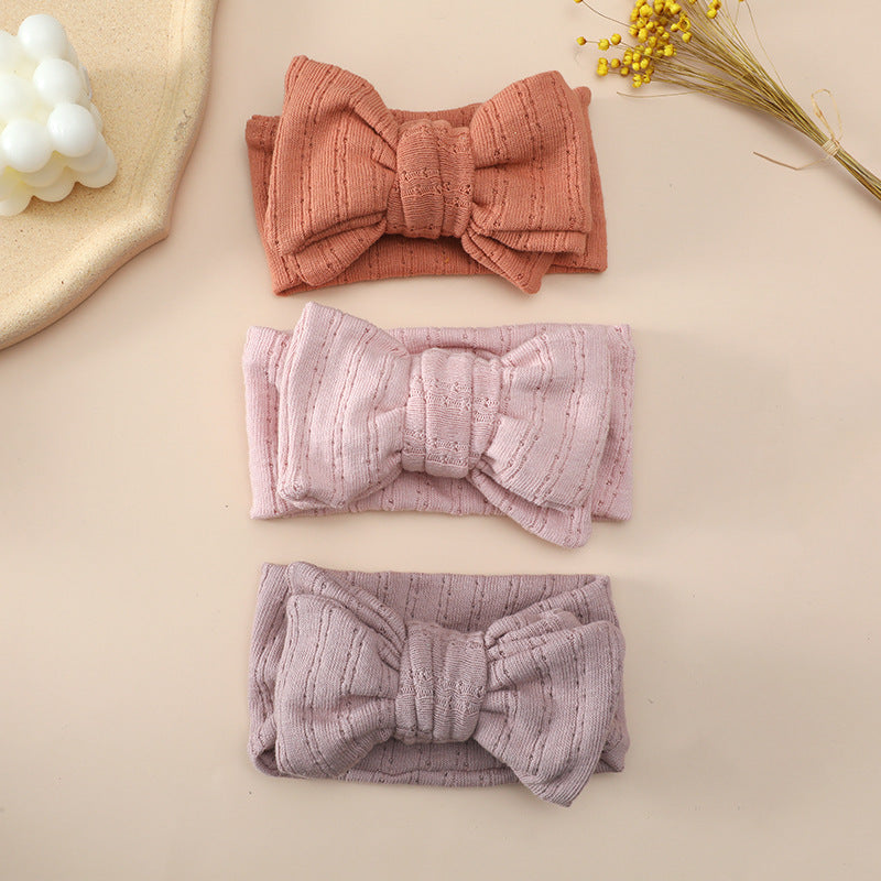 Toddlers Newborn Kid Baby Fashion Girls Bowknot High Elastic Headband
