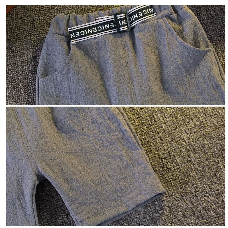 Boy'S Fashion Stripe Two-Piece Set