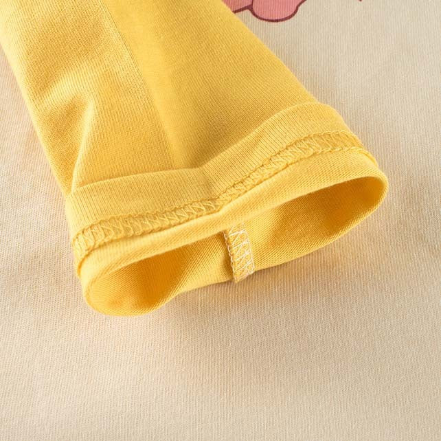 Kids Toddler Girls Casual Cute Versatile Cartoon Letters Print Long Sleeve Round Neck T-Shirt