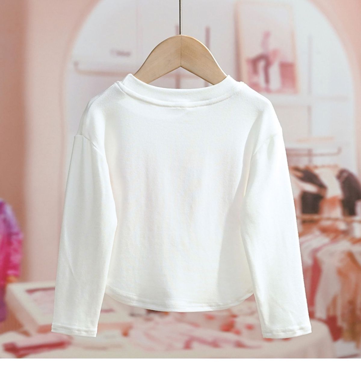 Kids Toddler Big Girls Casual Cute Alphabet Print Long Sleeve T-Shirt