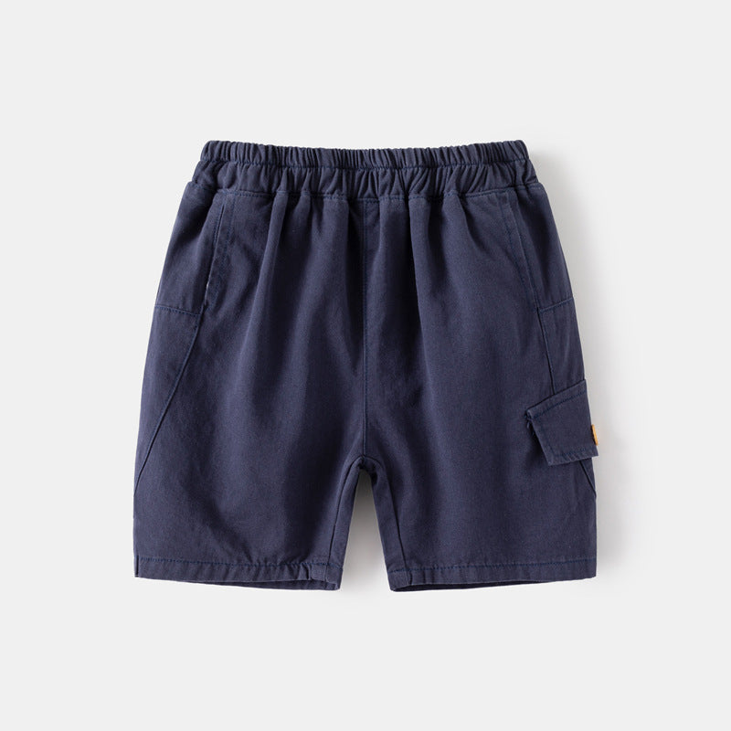 Kids Toddler Boys Casual Cute Solid Color Shorts