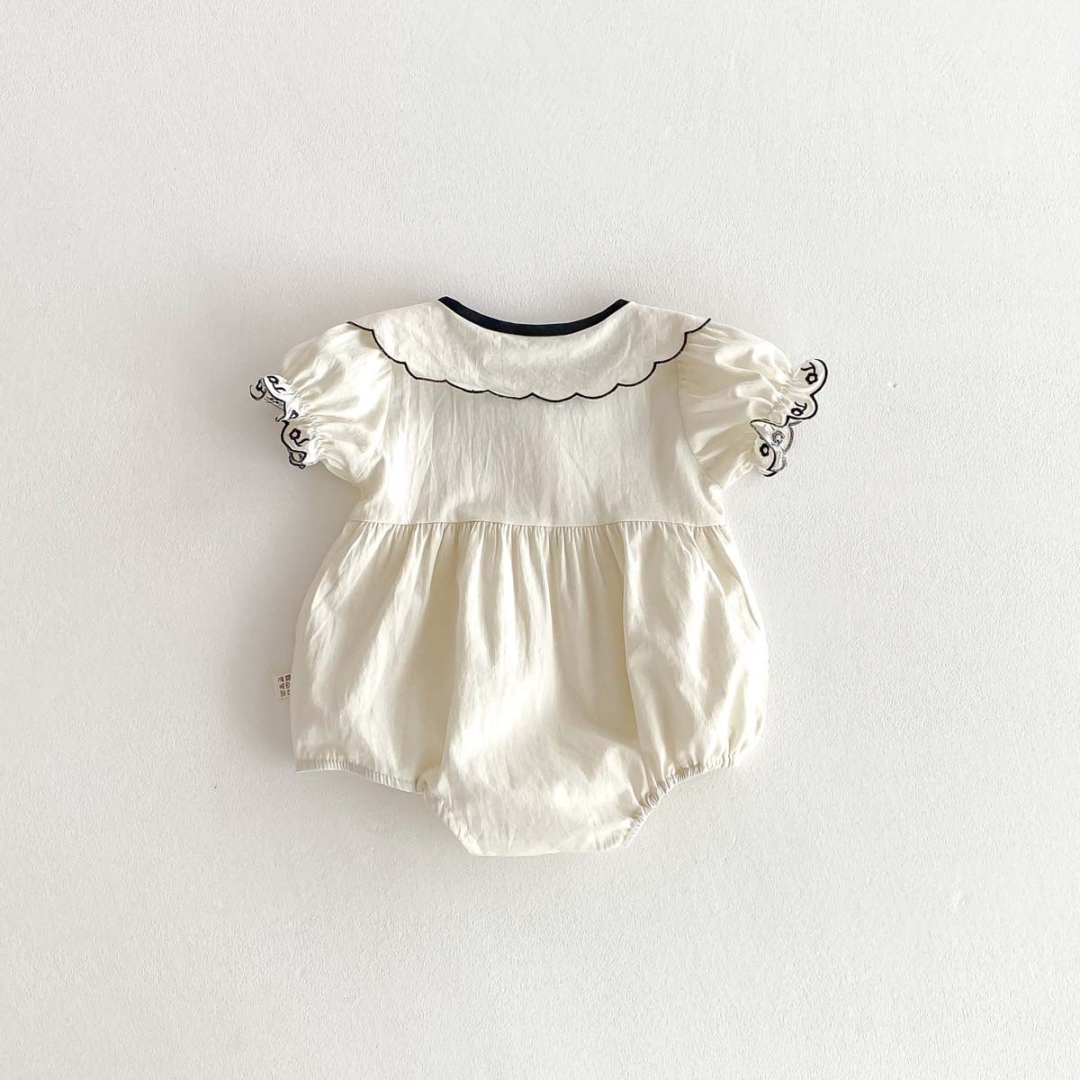 Kids Baby Girls Casual Cute Short Sleeve Romper