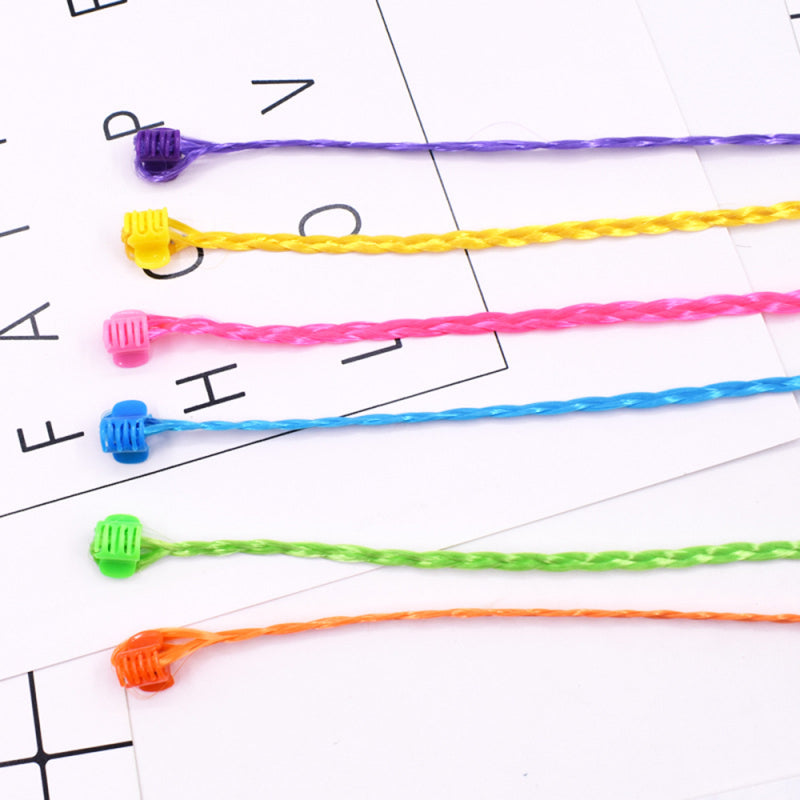 6Pcs/Set Women Girls Hair Clip Claw Wig Ponytail Hair Accessories