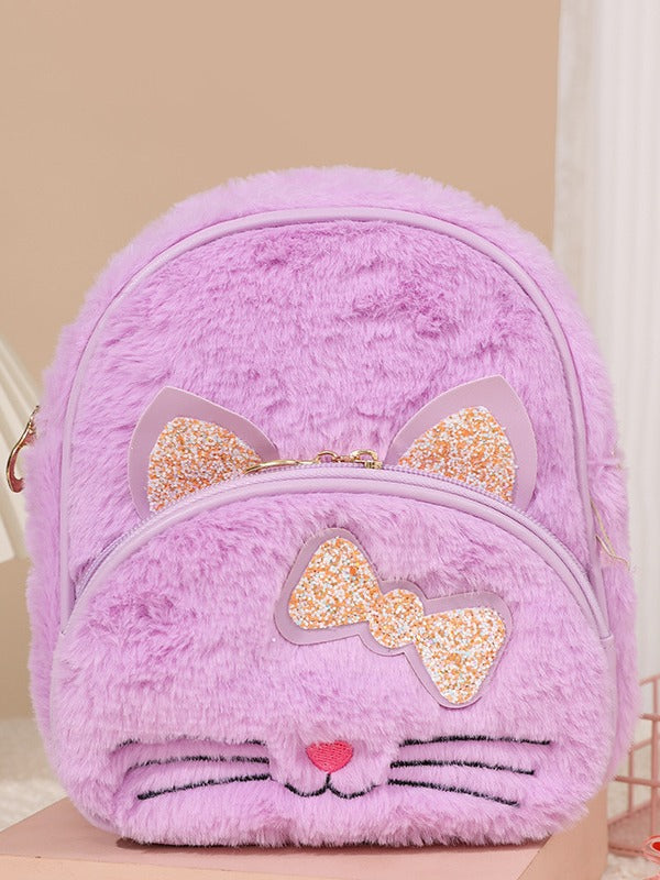 Cute Children'S Plush Backpack