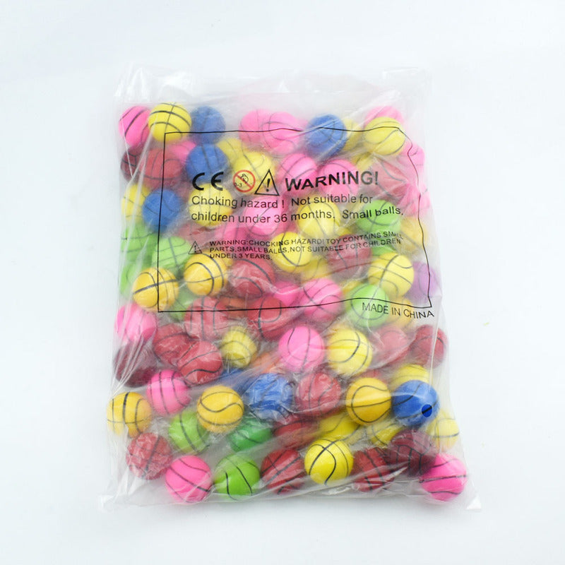 30Mm Basketball Bouncy Ball Toy