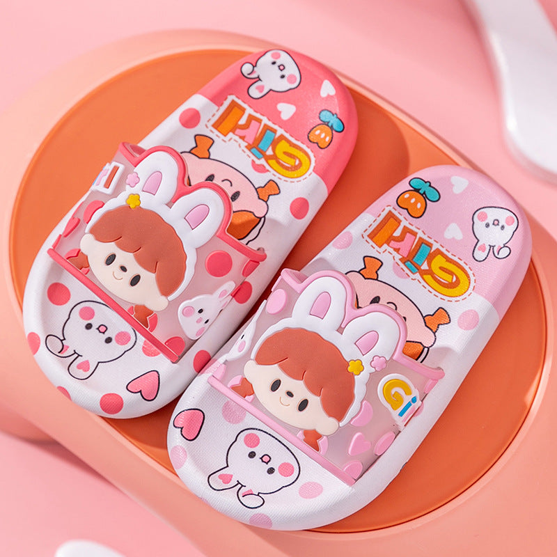 Summer Children Girl Cartoon Slippers