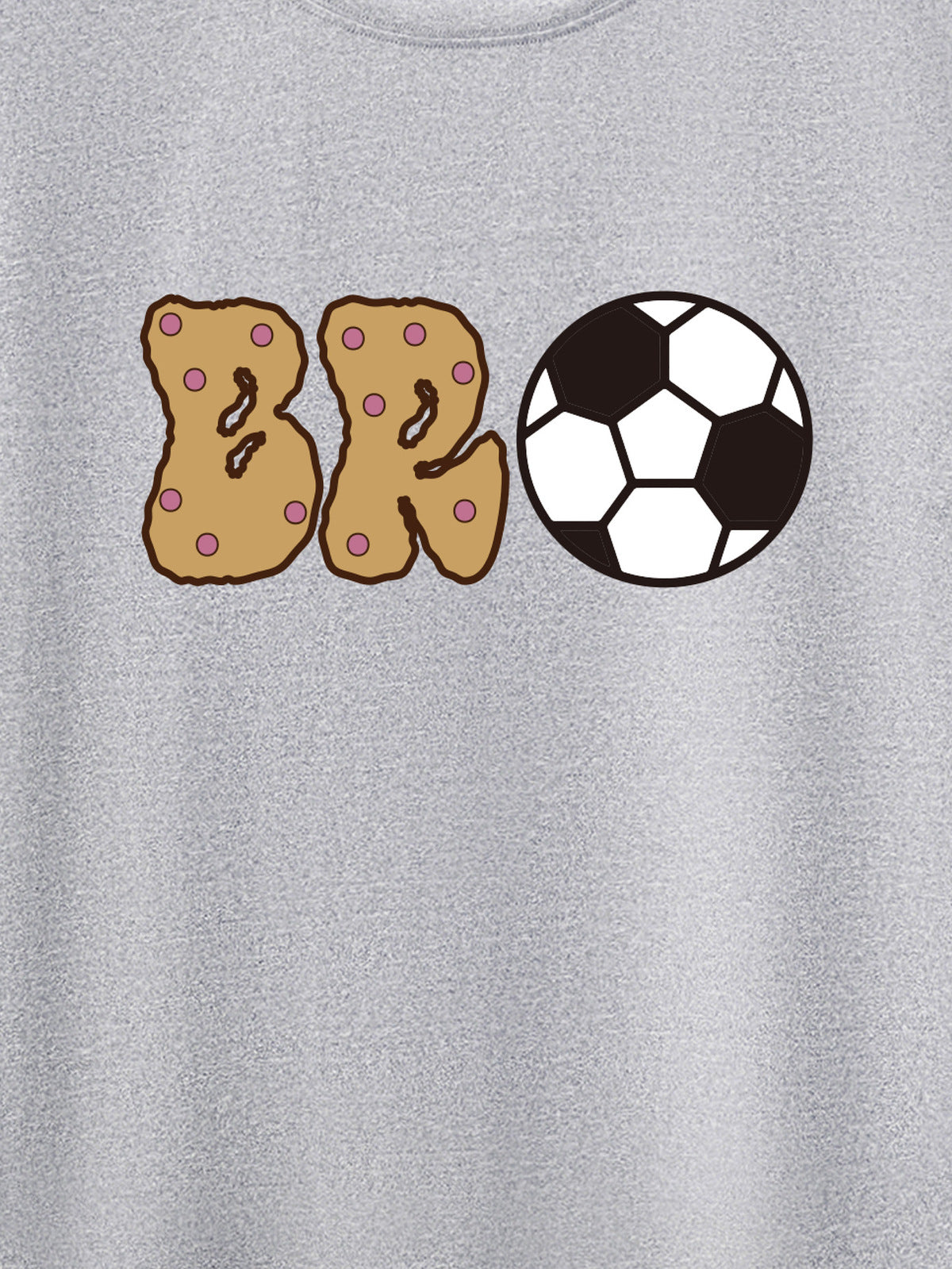 Kids Toddler Boys Fashion Casual Football Print Short Sleeve Round Neck T-Shirt