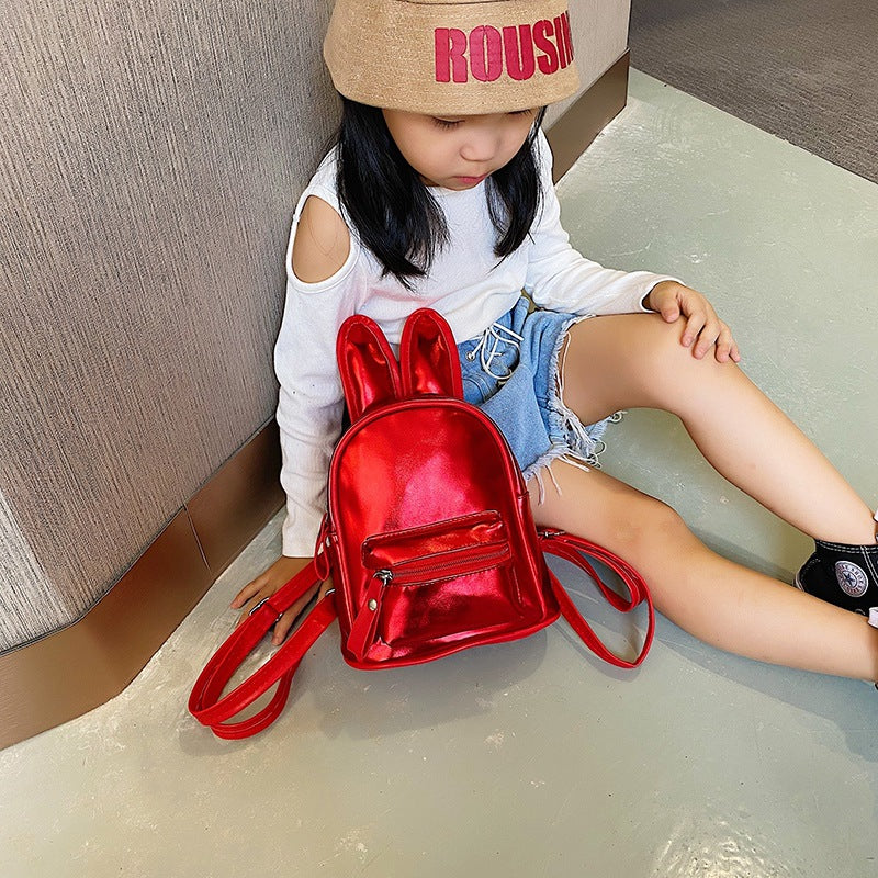 Kids Casual Cute Solid Color Backpacks Bag
