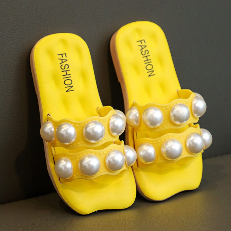 Children Kids Toddlers Girls Non-Slip Slippers Shoes