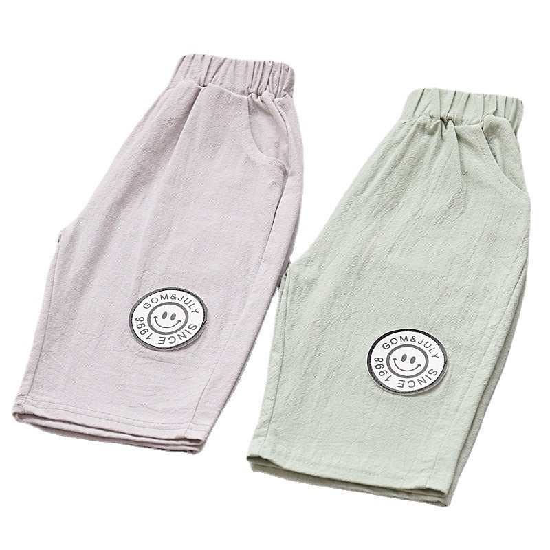 Children Kids Baby Fashion Boys Casual Basic Print Shorts