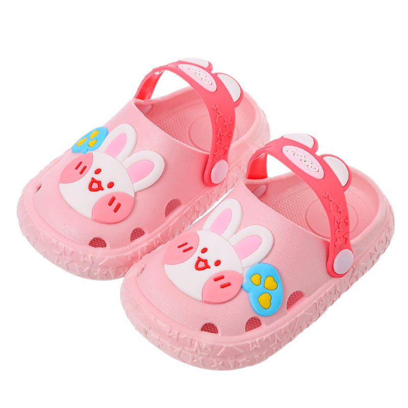 Children Kids Baby Fashion Girls Boys Casual Cute Cartoon Soft Bottom Slippers Shoes