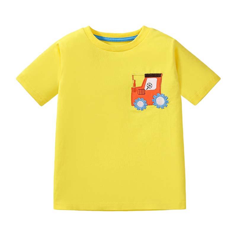 Kids Toddler Boys Casual Cartoon Short Sleeve T-Shirt