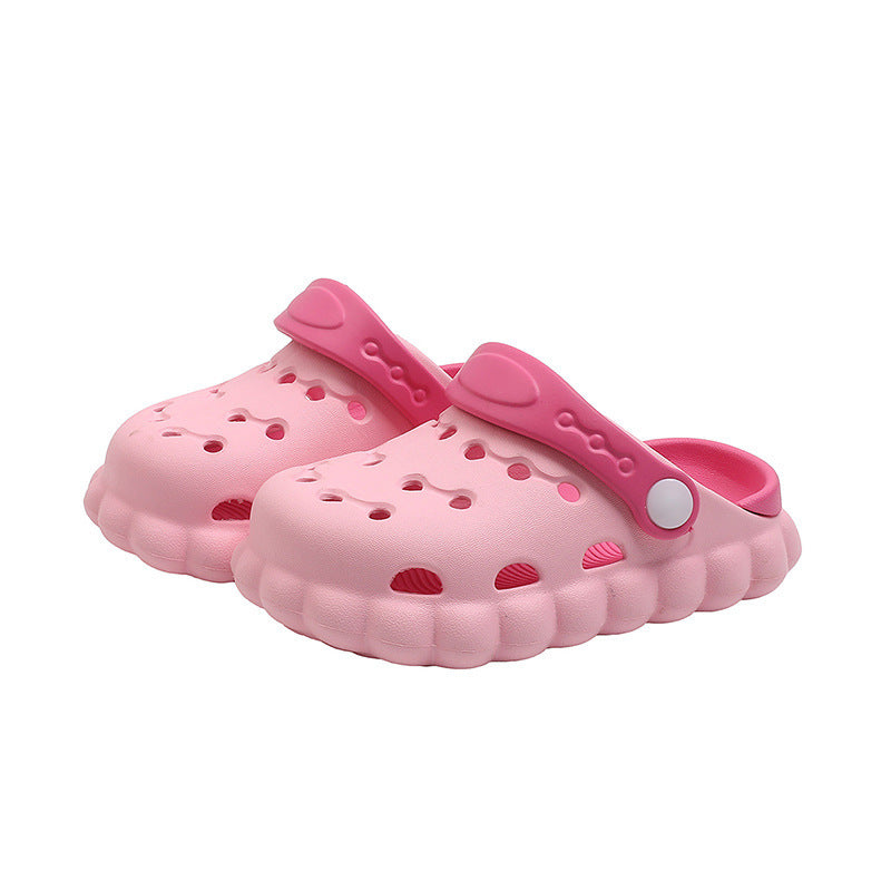 Children Kids Baby Fashion Girls Boys Hole Indoor Beach Slippers Shoes