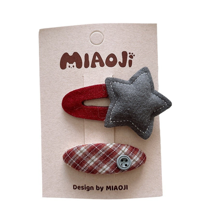 Kids Girls Sweet Cute Bow Hairpin