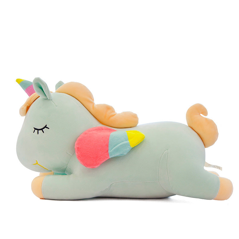 Cute Plush Rainbow Unicorn Doll