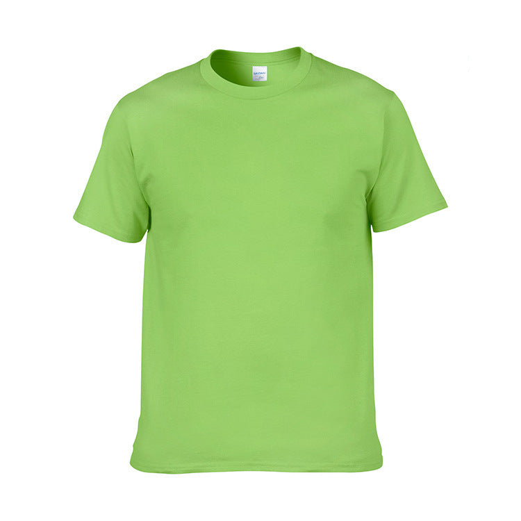 Children Casual Solid Color Short Sleeve T-Shirt Custom Logo