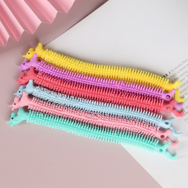 Unicorn Bracelet Tpr Soft Rubber Stress Relief Toy
