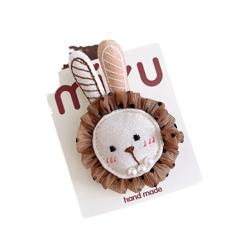 Kids Girls Sweet Cute Cartoon Hairpin
