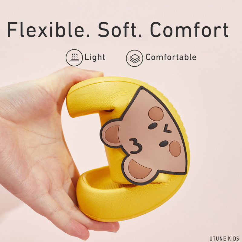 Kids Cute Cartoon Animal Dinosaur Anti-slip Slippers