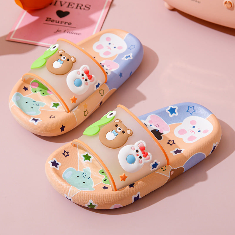 Summer Children Cartoon Slippers