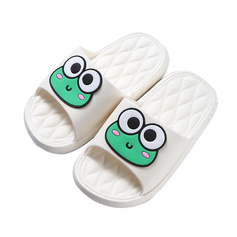 Children Kids Baby Fashion Girls Boys Casual Cartoon Cute Bear Rabbit Home Non-Slip Slippers Shoes