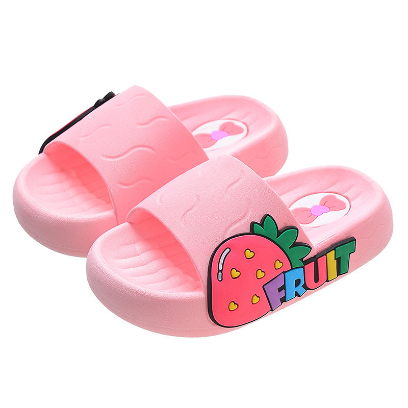 Kids Unisex Casual Cute Thick-Soled Flat Slippers