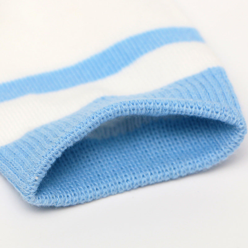 5pairs/set Kids Cute Cartoon Breathable Elasticity Socks