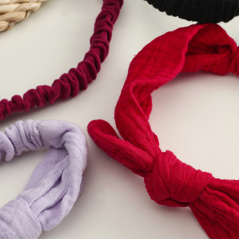 Toddlers Newborn Kid Baby Fashion Girls Bowknot Headband Hair Accessories