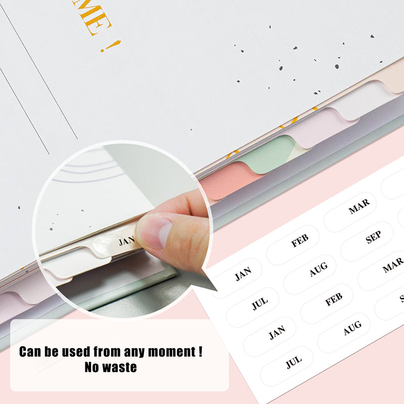 88 Pages A5 Agenda Planner Notebook Diary Weekly Monthly Planner Schedules Organizer Notebook For School Stationery Officer