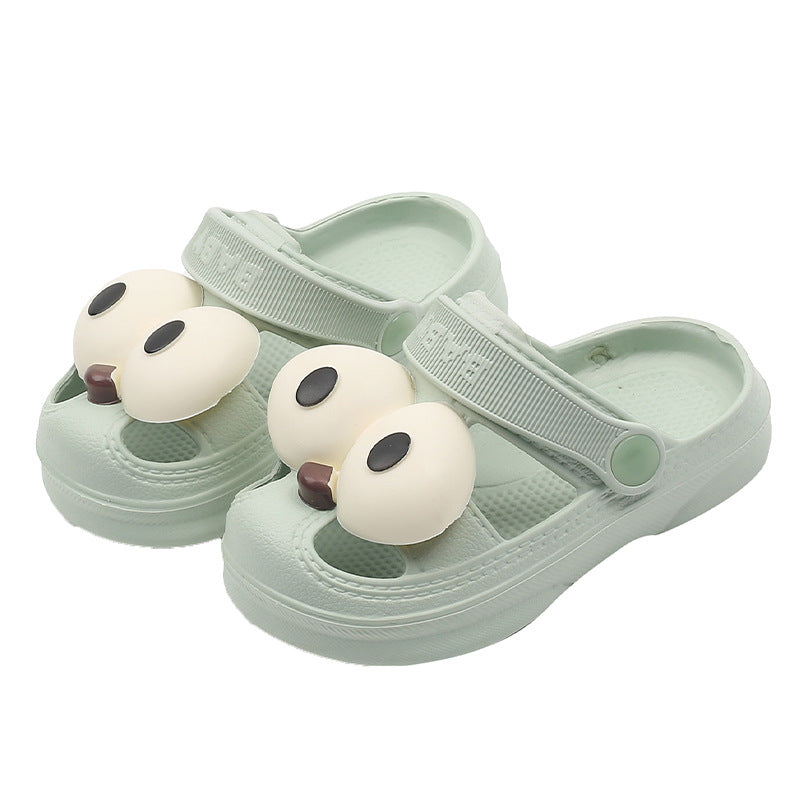 Kids Boys Girls Casual Cute Cartoon Flat Slippers