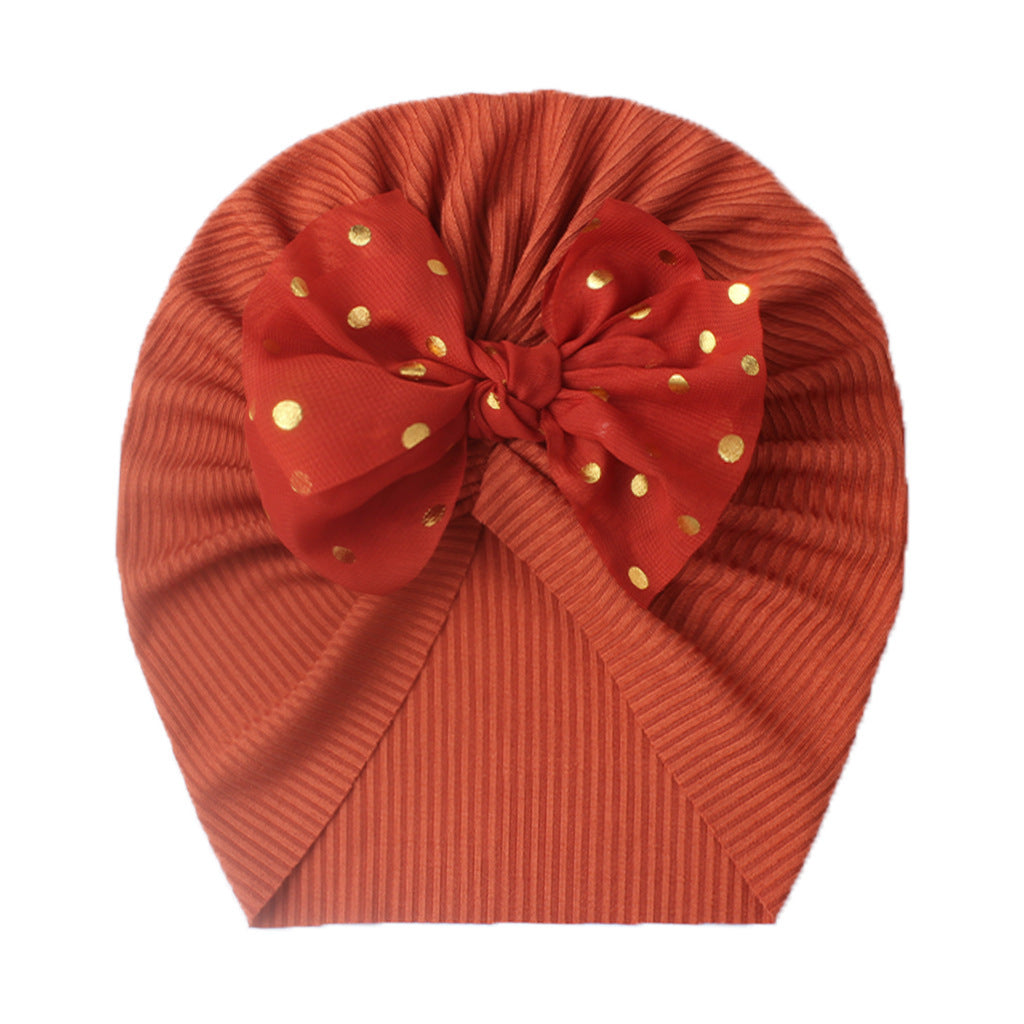 Newborn Cute Bow Turban Cap