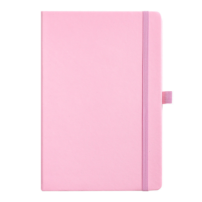 A5 Strap Notebook Elastic Band Small Fresh Notepad Office Stationery Diary Notebook Students