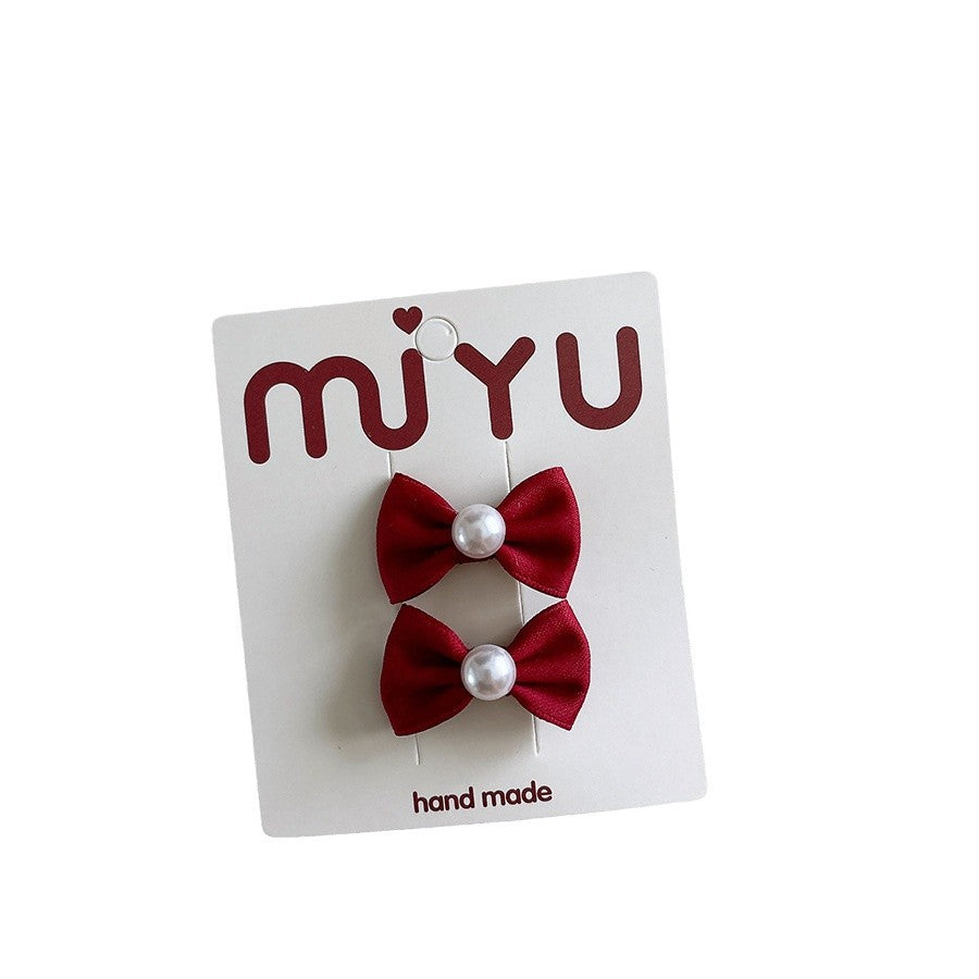 Kids Girls Sweet Cute Bow Hairpin