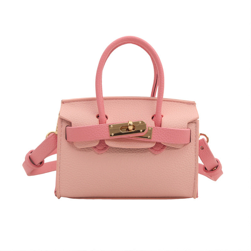 Children'S Fashion Contrast Mini Crossbody Bag