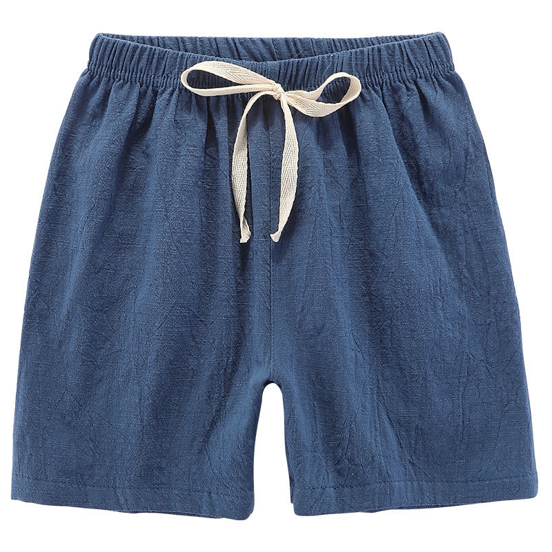 Kids Toddler Boy Fashion Thin Cotton Solid Shorts