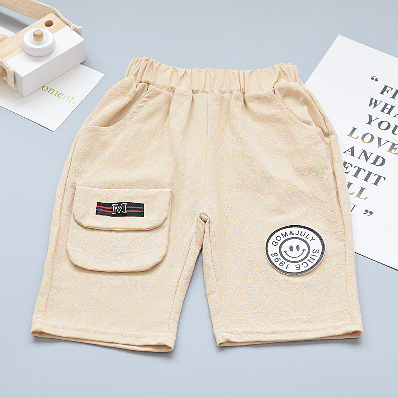 Children Kids Baby Fashion Boys Casual Basic Print Shorts