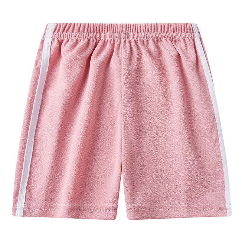 Kids Toddler Girls Boy Fashion Solid Stripe Shorts
