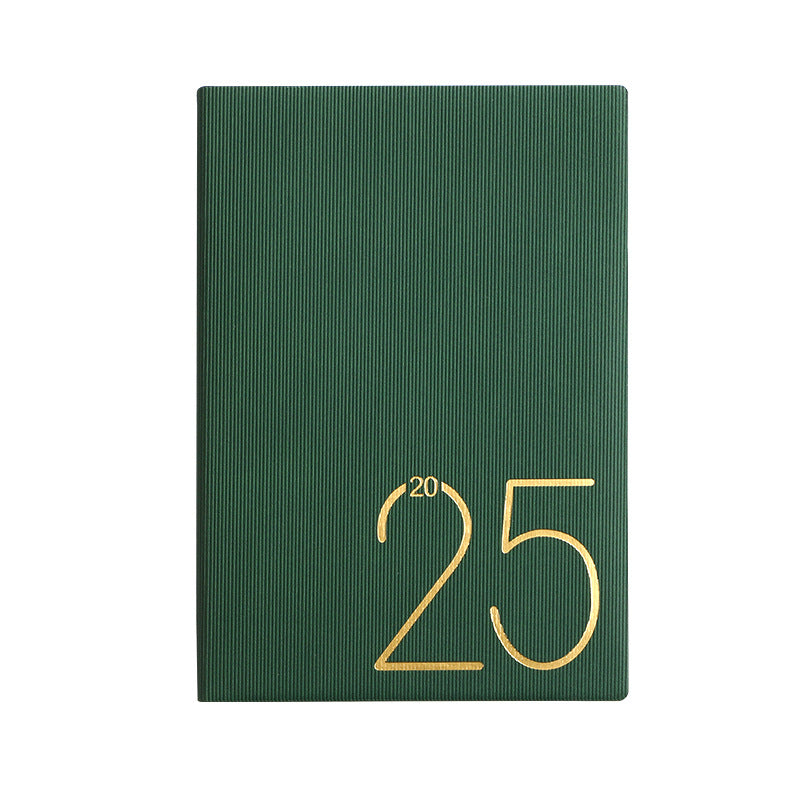 2025 Simple Solid Color Daily Notebook