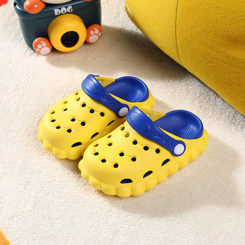 Children Kids Baby Fashion Girls Boys Hole Indoor Beach Slippers Shoes