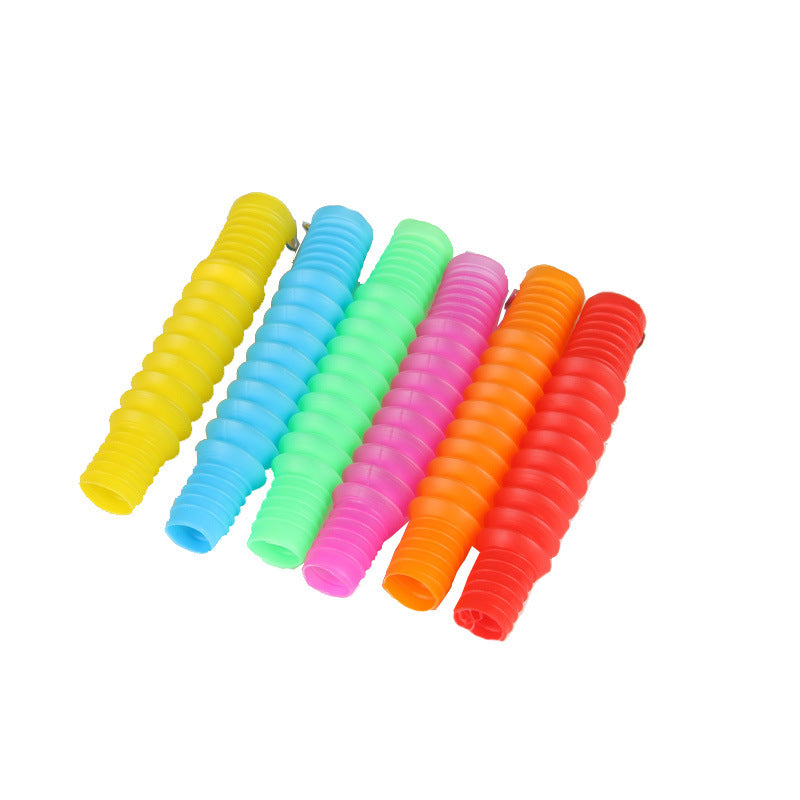 Tpr Water Pipe Keychain Stress Relief Toy