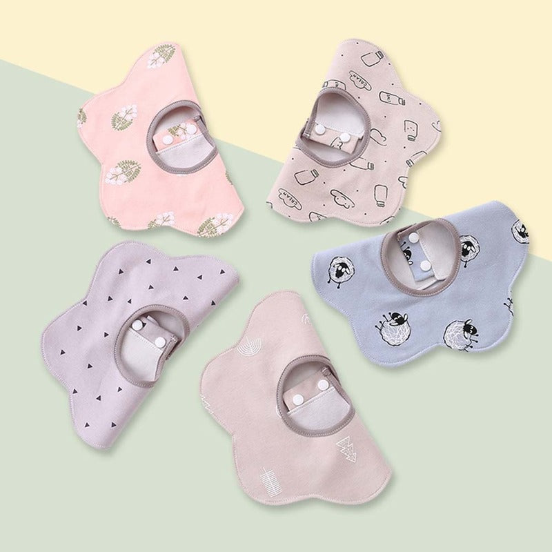 Baby Accessories Feeding Infant Towel Round Kids Scarf 360 Degree Baby Bibs Burp Cloths Saliva Towel Bandana