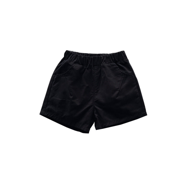 Children Kids Baby Fashion Girls Casual Solid Color Shorts