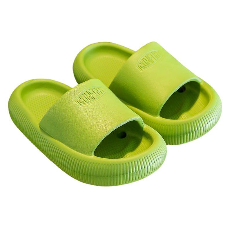 Children Kids Baby Fashion Girls Boys Candy Color Soft Sole Casual Slippers Shoes