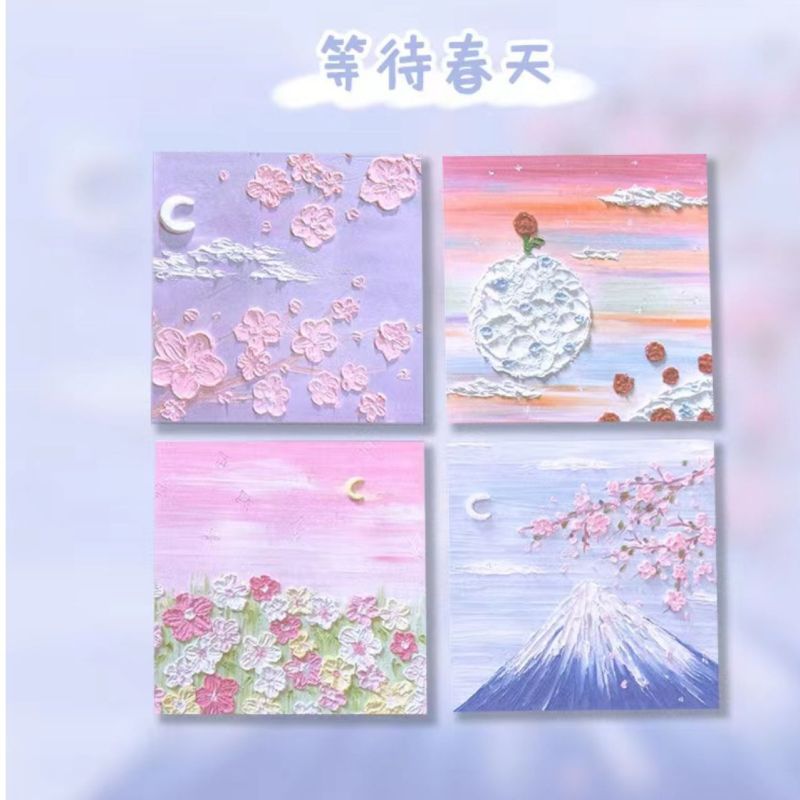 4Pcs/Set Cute And Creative N-Time Stickers With Multicolor Markers