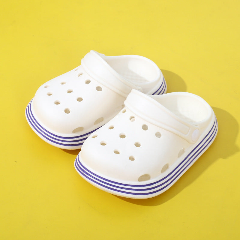 Children Kids Baby Fashion Girls Boys Hole Indoor Beach Slippers Shoes