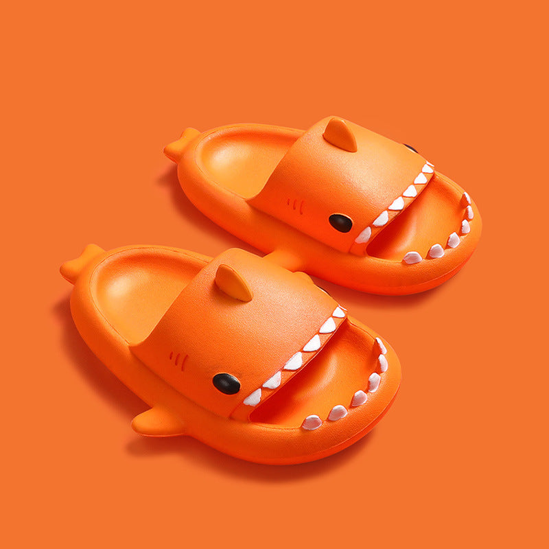 Kids Fashion Three-Dimensional Shark Non-Slip Soft Bottom Slippers