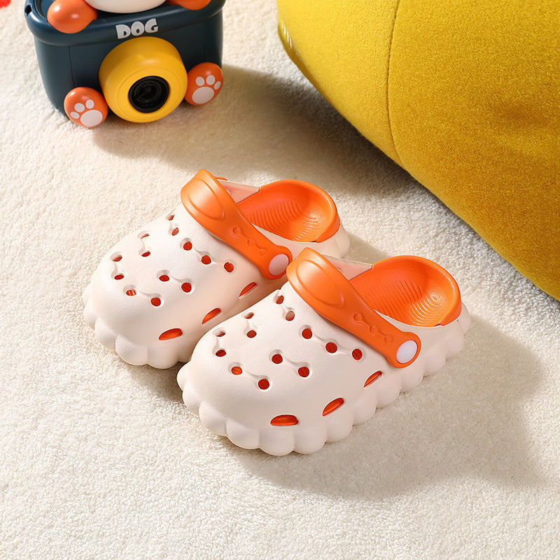 Children Kids Baby Fashion Girls Boys Hole Indoor Beach Slippers Shoes